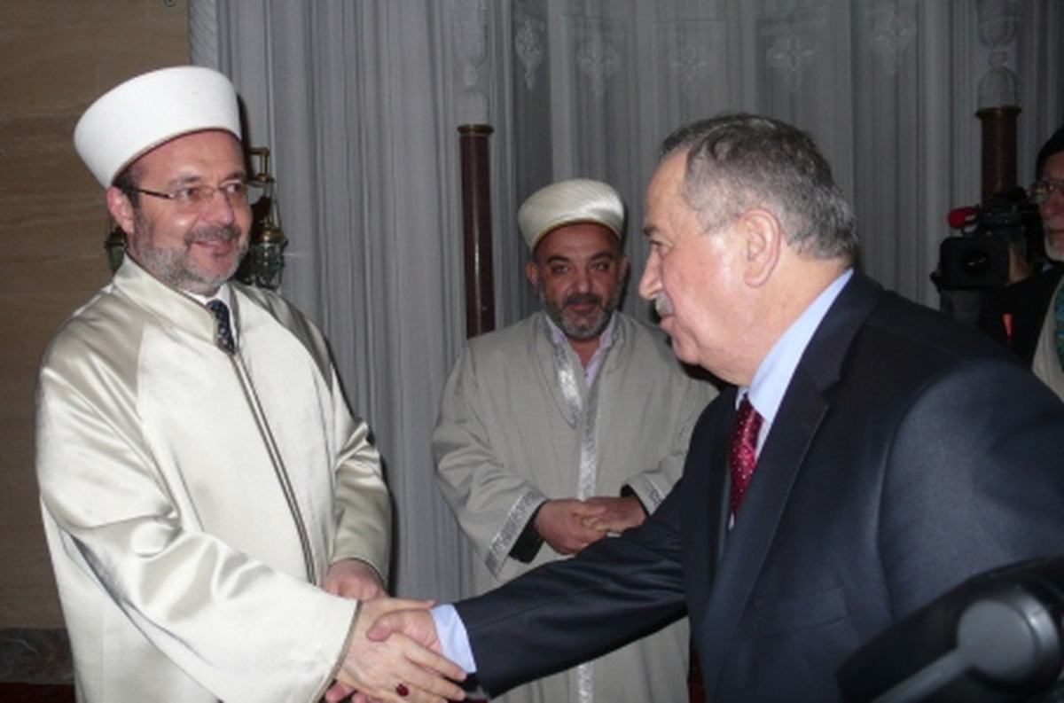 Prof. Mehmet Görmez 17 Ağustos Camii\'nde