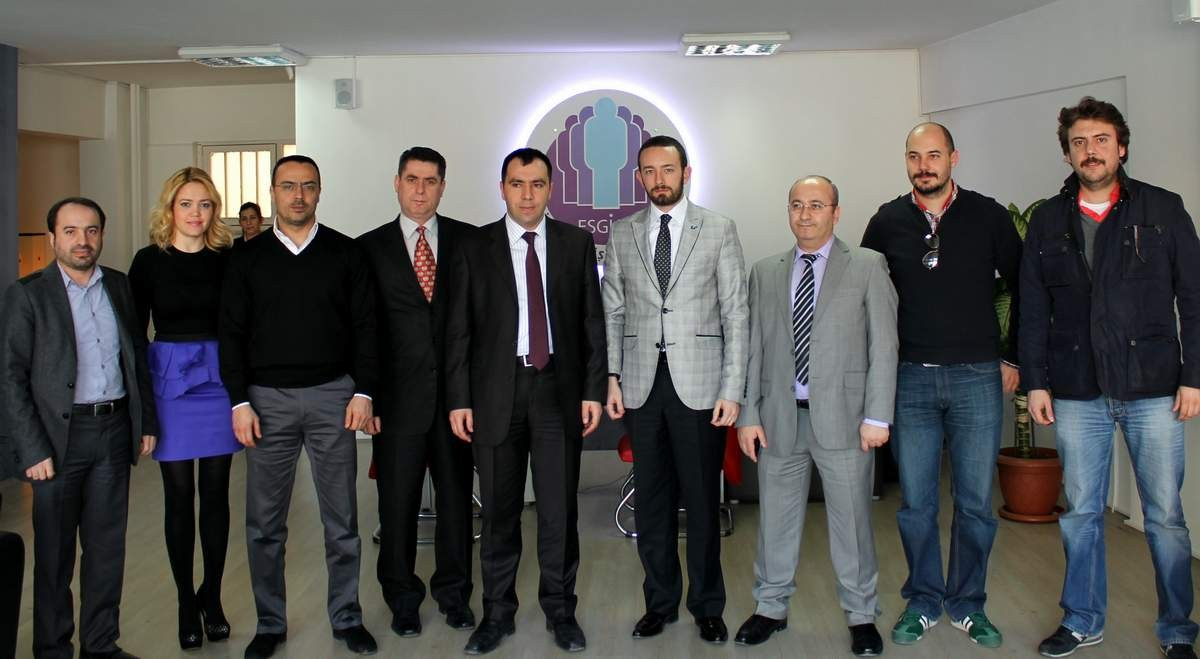 Vergi Dairesi Başkanı Kızıltepe Esgiad\'ı Ziyaret Etti