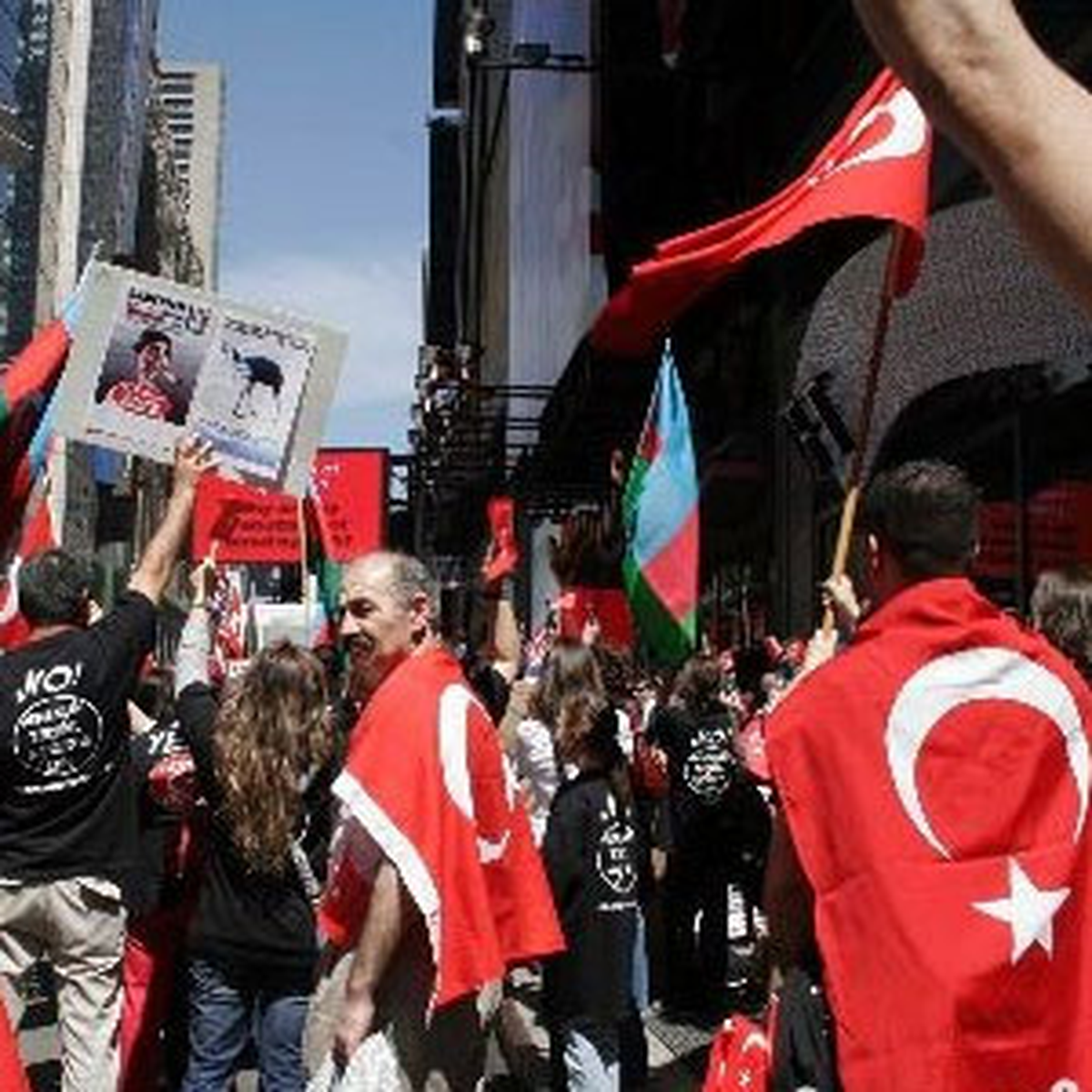 ABD'de Ermeni Yalanlarına Son Mitingi