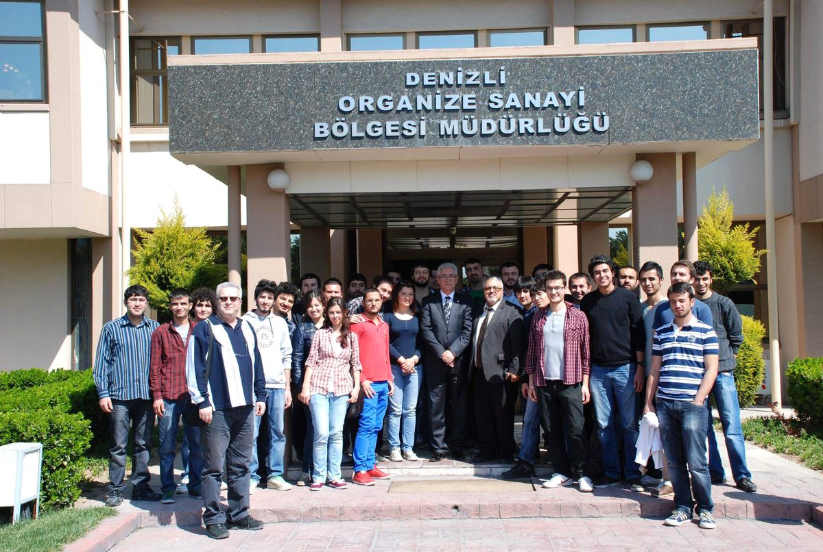 Akdeniz Üniversitesi Öğrencileri Osb\'yi Ziyaret Etti