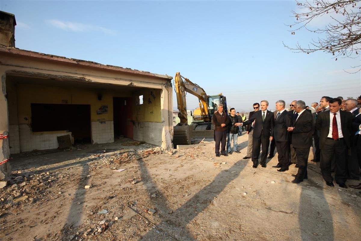 Bursaray Doğu Etabında Çalışmalar Hızla Sürüyor