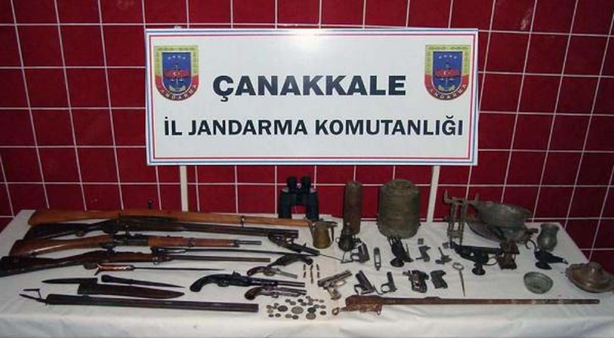 Çanakkale Savaşı Malzemelerini Satmak İsterken Yakalandı