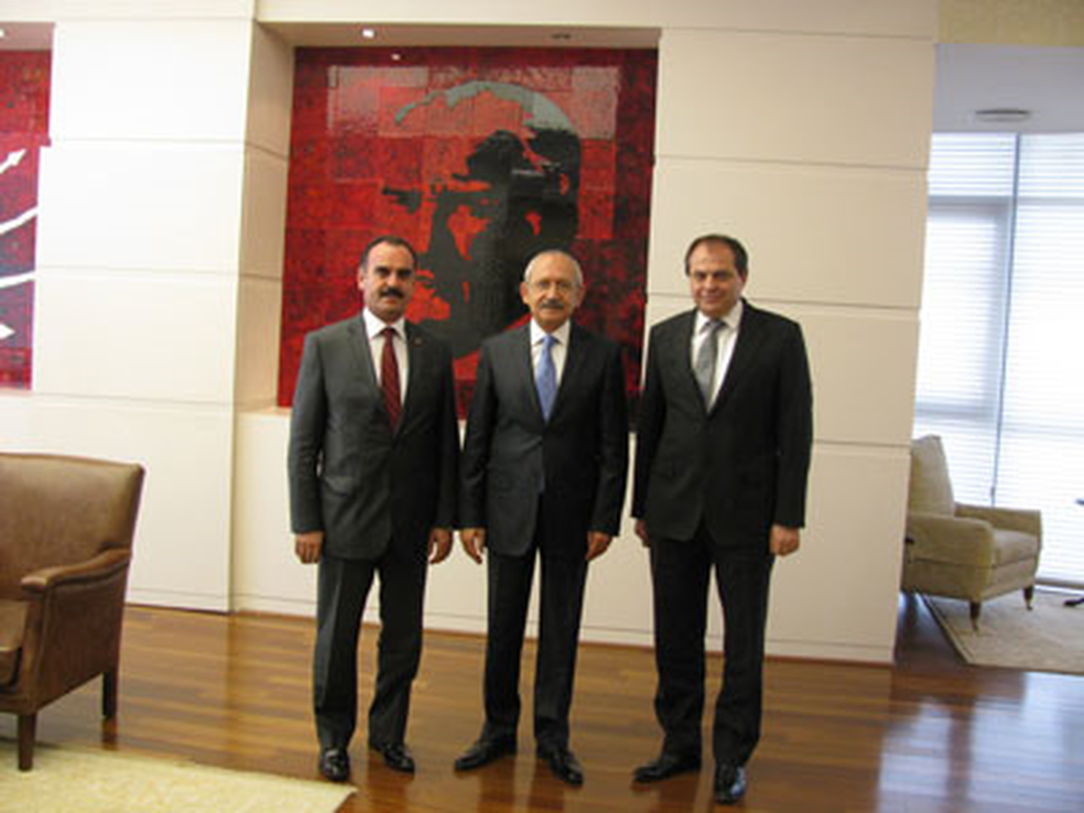 Dalgıç Ankara\'da Kılıçdaroğlu İle Görüştü