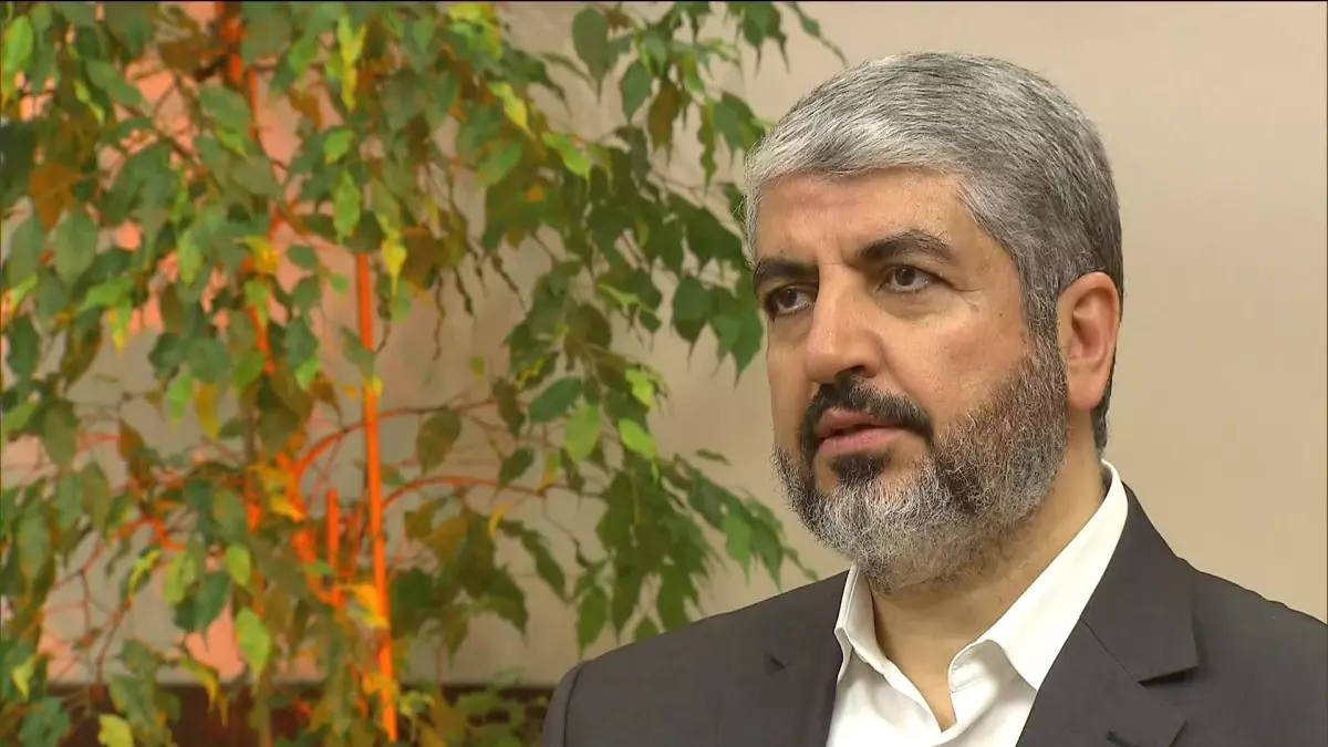 Hamas\'ın Siyasi Lideri Halid Meşal A Haber\'e Konuştu
