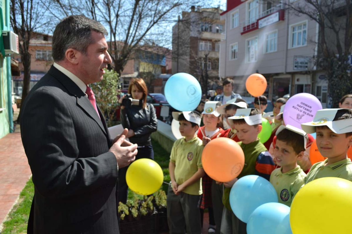 İlköğretim Okulu Öğrencilerinden İlçe Orman İşletme Müdürlüğü\'ne Ziyaret