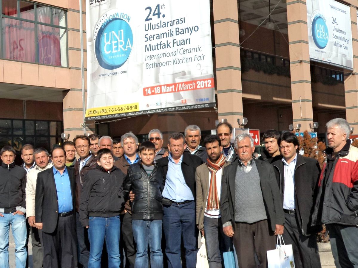 İnşaat Sanatkarlar Odası, Fuara Katıldı