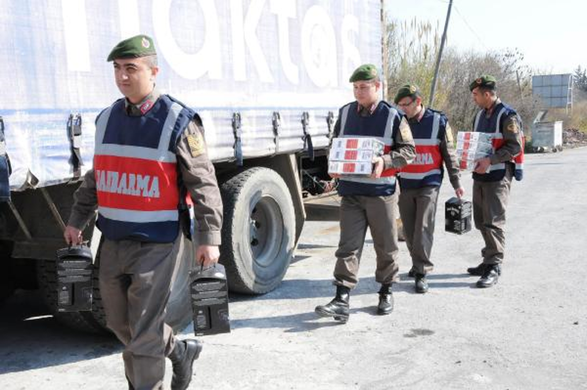 Jandarmadan Kaçak İçki Operasyonu