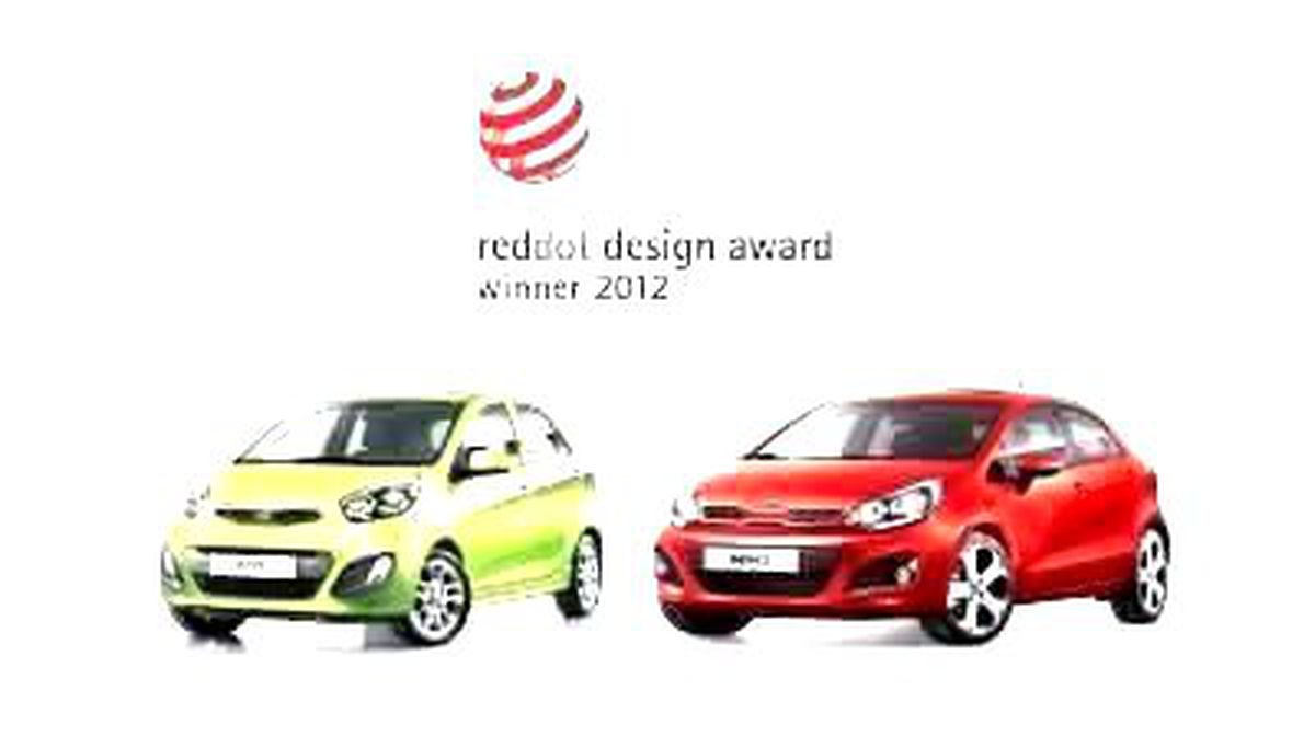 Kia Picanto ve Rio'ya Red Dot Tasarım Ödülü