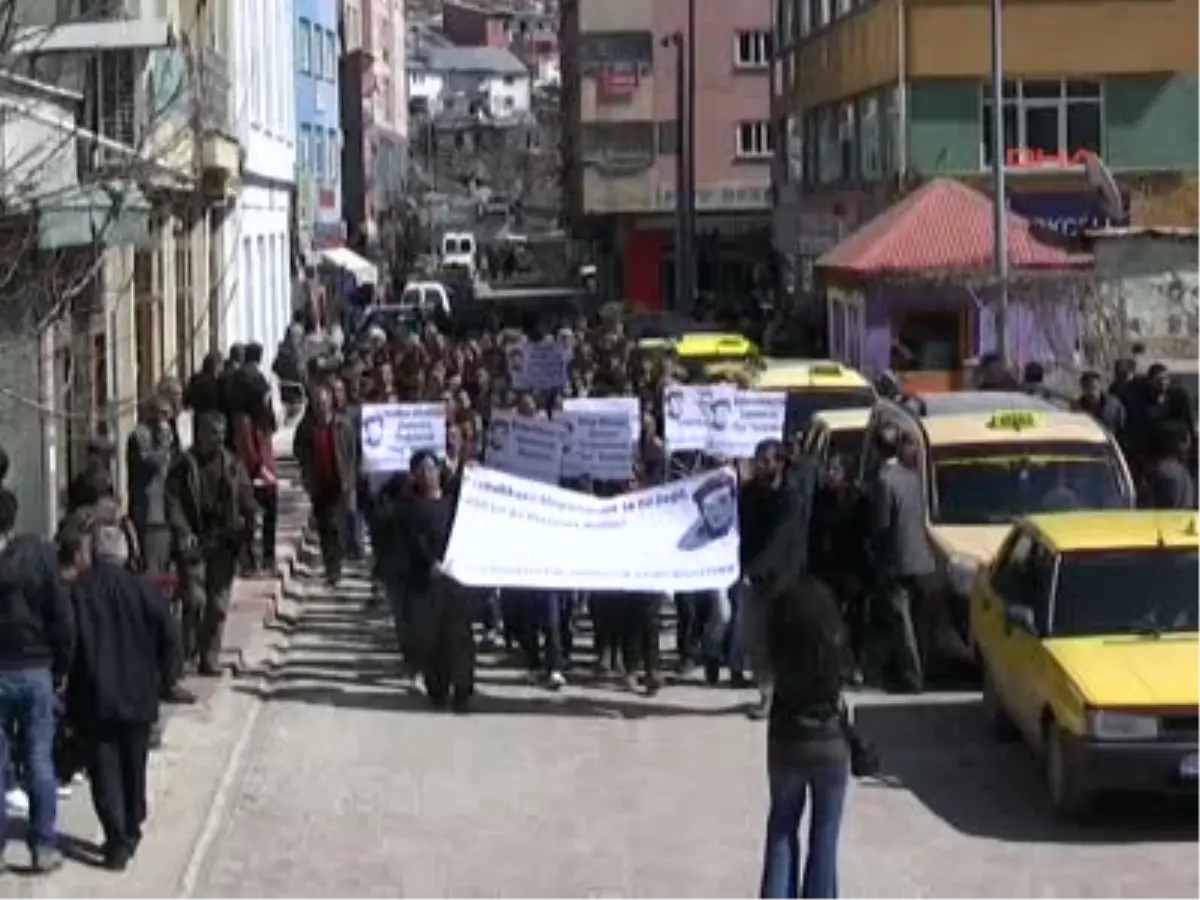 Tunceli'de Hapis Cezaları Protesto Edildi