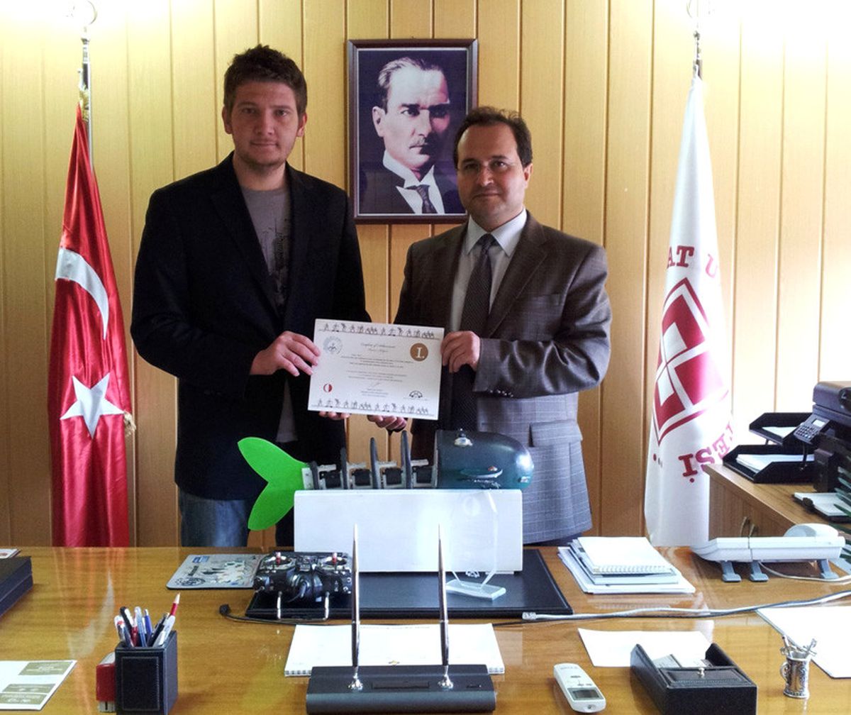 Uluslararası ODTÜ Robot Günleri Yarışması\'nda Birincilik Ödülü Aldı