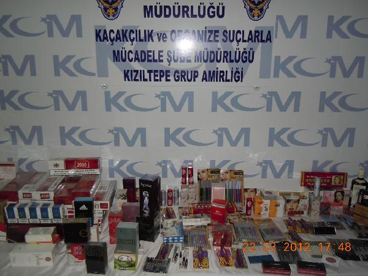Mardin\'de Kaçak Eşya Operasyonu