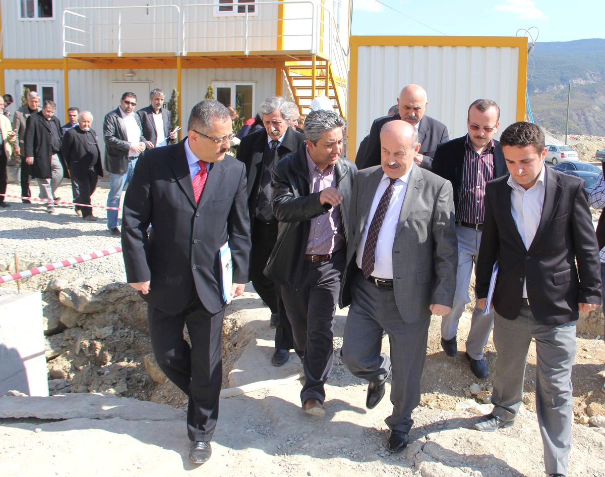 Mileltvekili Osman Kahveci Su Arıtma Tesisinde İncelemelerde Bulundu