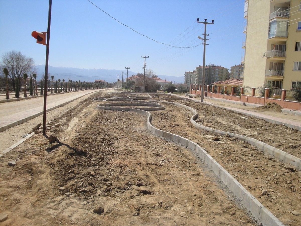 Ödemiş\'in Kuzeyi Yeşile Bürünecek