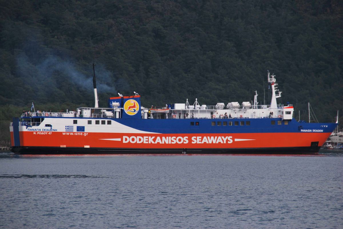 Ro Ro Gemisi Rodos\'a Geri Döndü