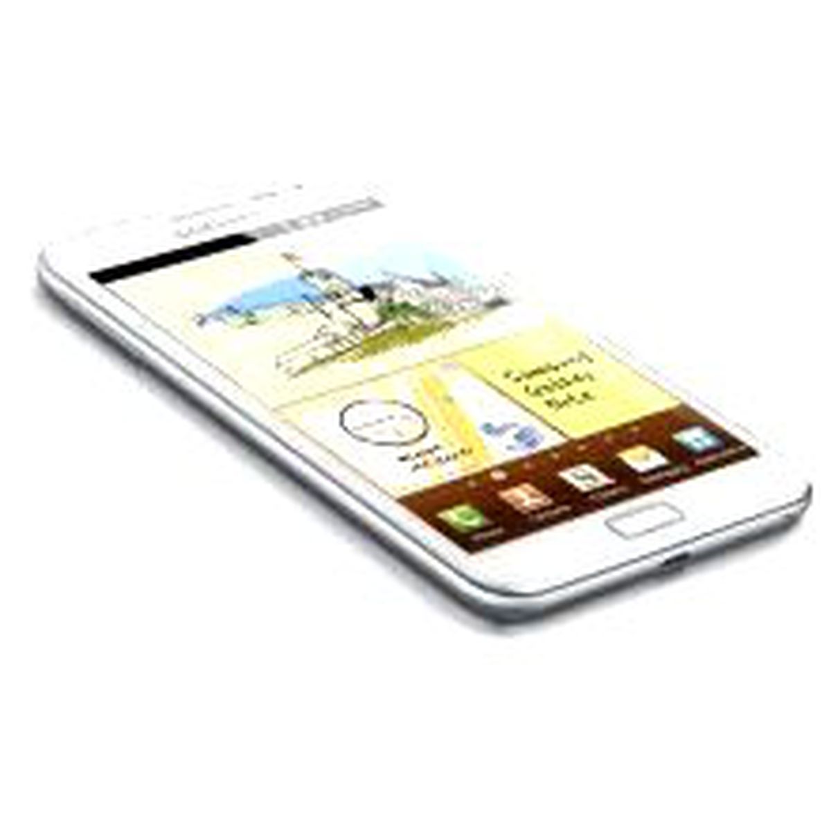 Beyaz Şıklığında Samsung Galaxy Note!