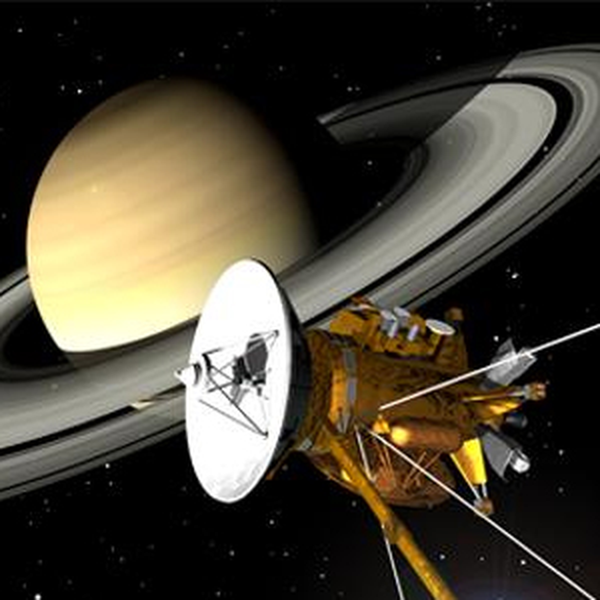Cassini Uzay Aracı 2016\'da Görevinin Son Aşamasına Gelecek