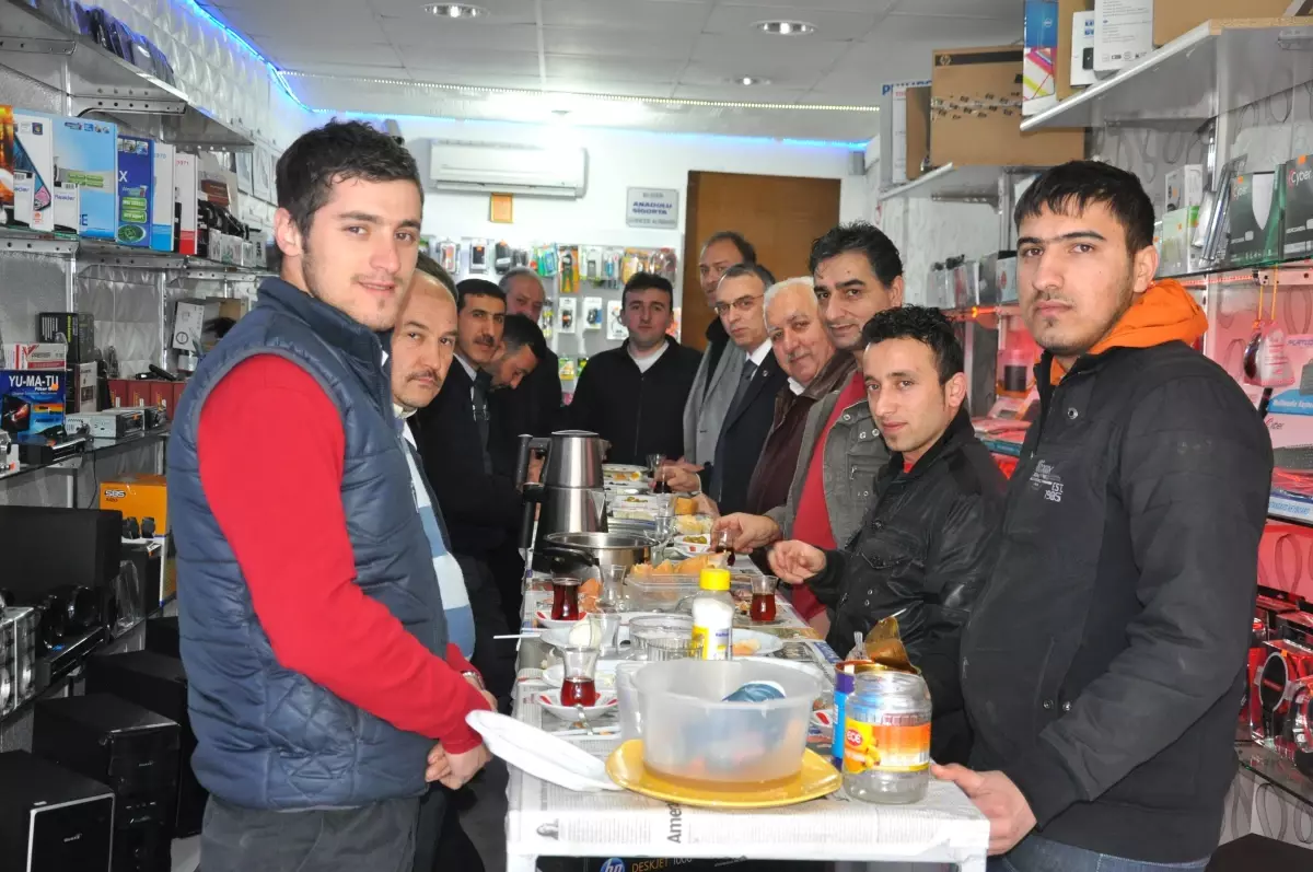 Çimenoğlu\'ndan Bilgilendirme Ziyaretleri