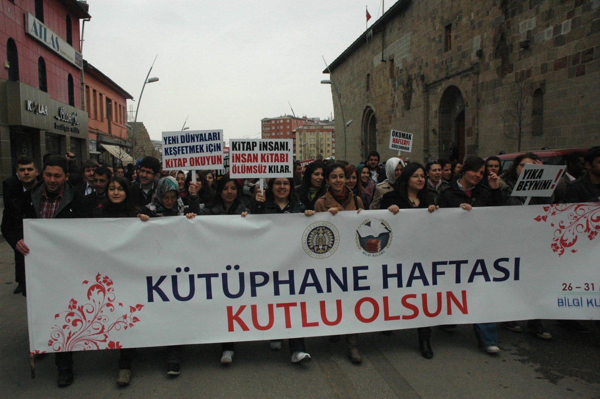 Erzurum\'da Kütüphane Haftası Etkinlikleri