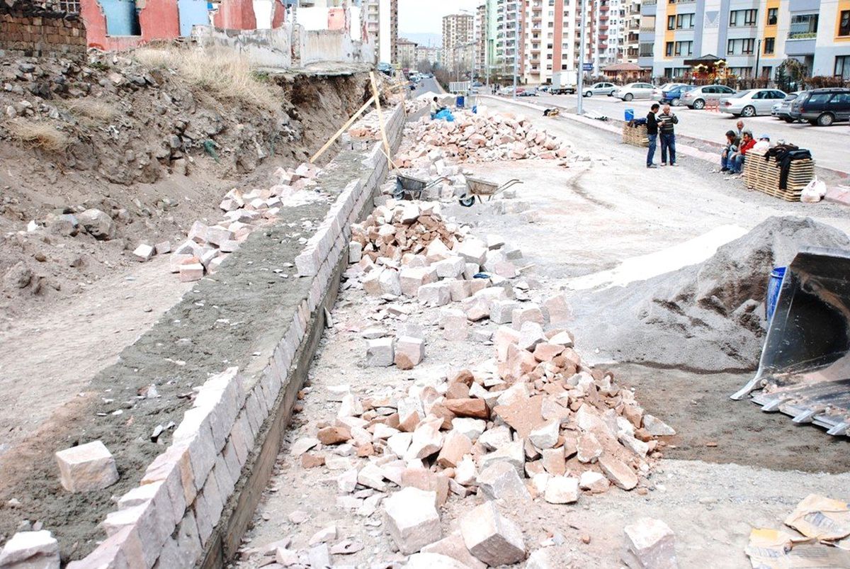 Farabi Caddesindeki Çalışmalar Yerinde İncelendi
