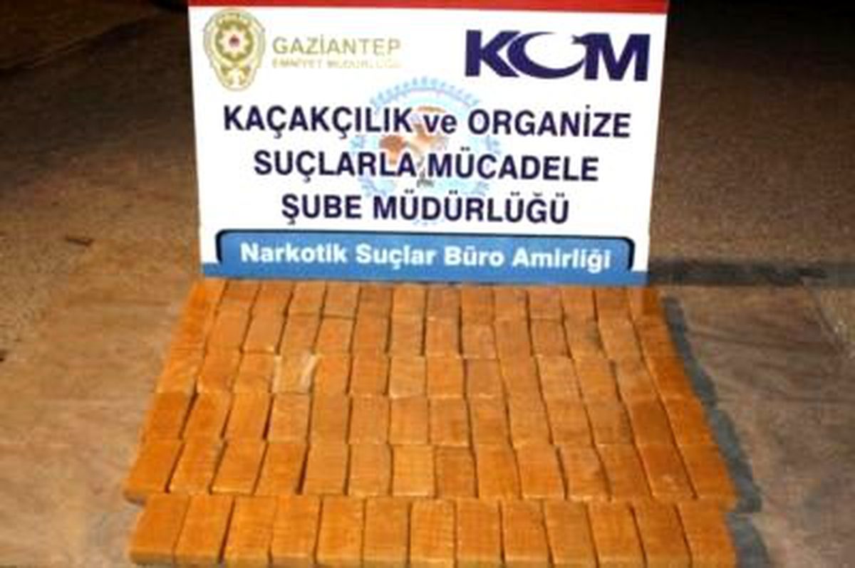 Gaziantep\'te Uyuşturucu Operasyonu