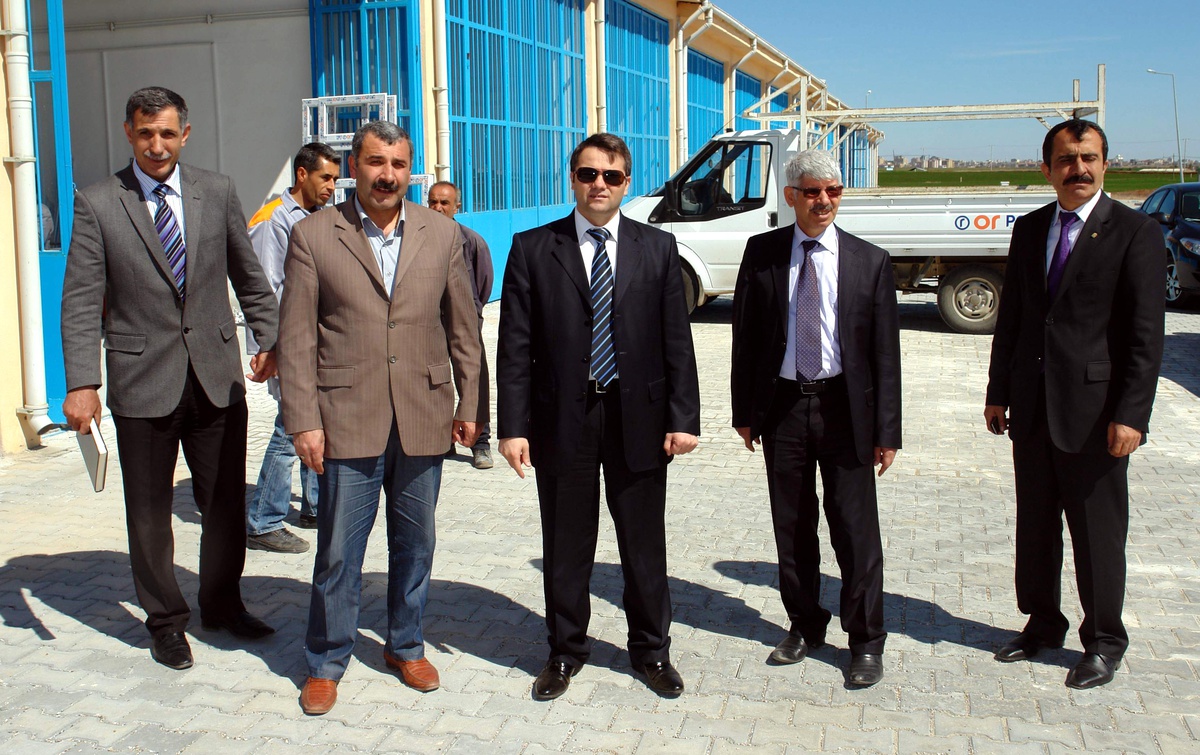 Kahta Kaymakamı Esen, Sanayi Sitesini Gezdi