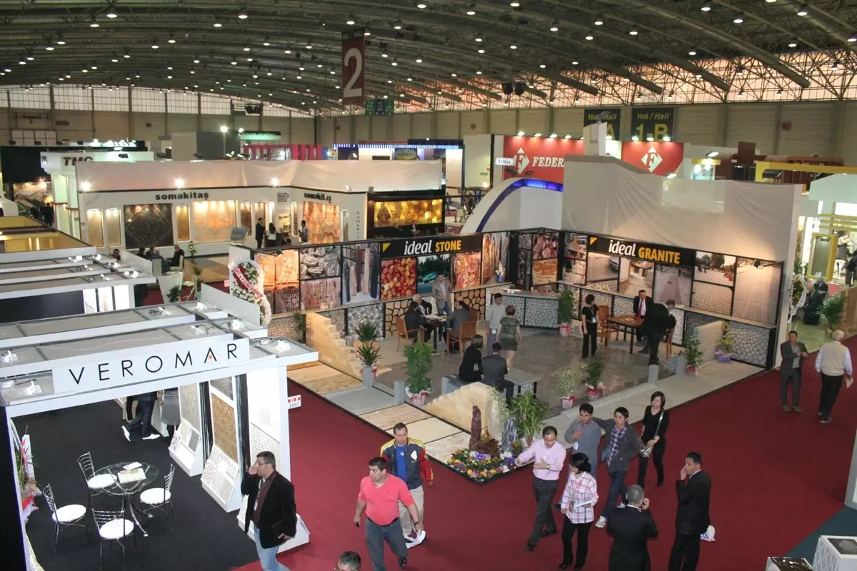 Marble Fuarı\'na Yaklaşık 60 Bin Kişi Katıldı