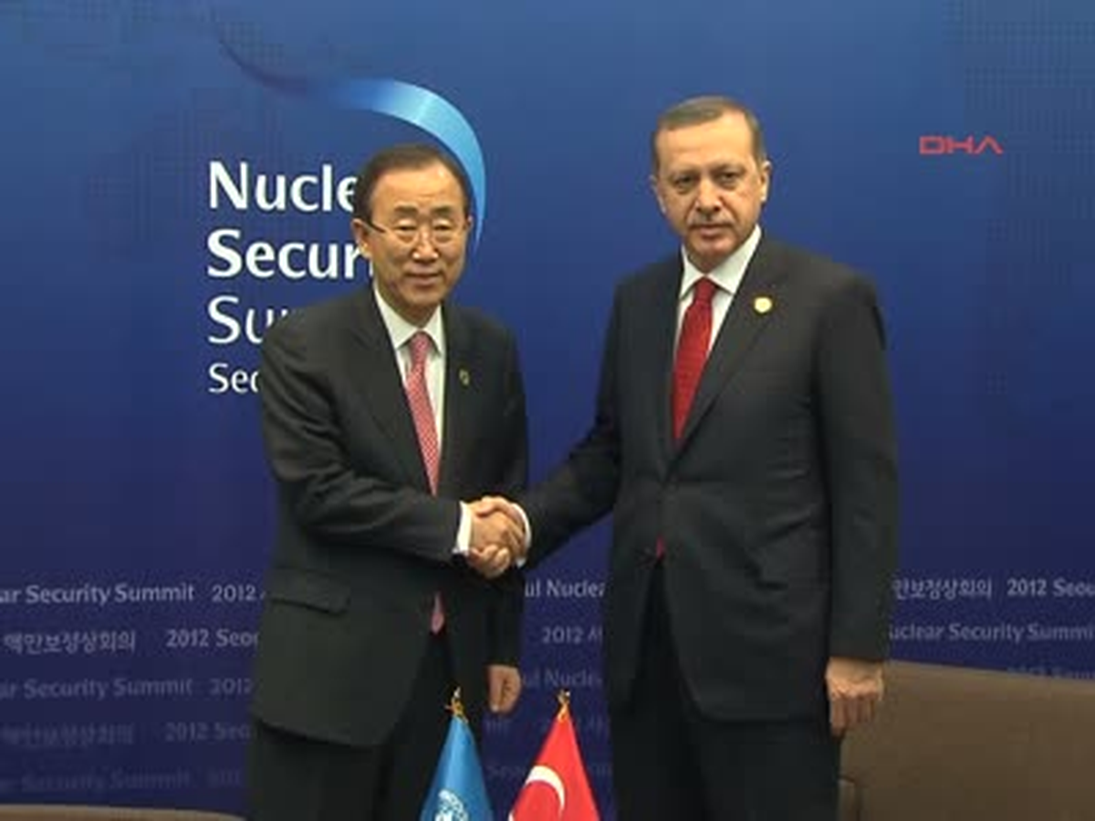 Mun ve İtalya Başbakanı Monti\'yle Görüştü