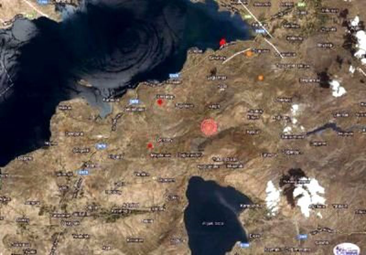Muş\'taki Deprem Erzurum\'un İlçelerinde de Hissedildi
