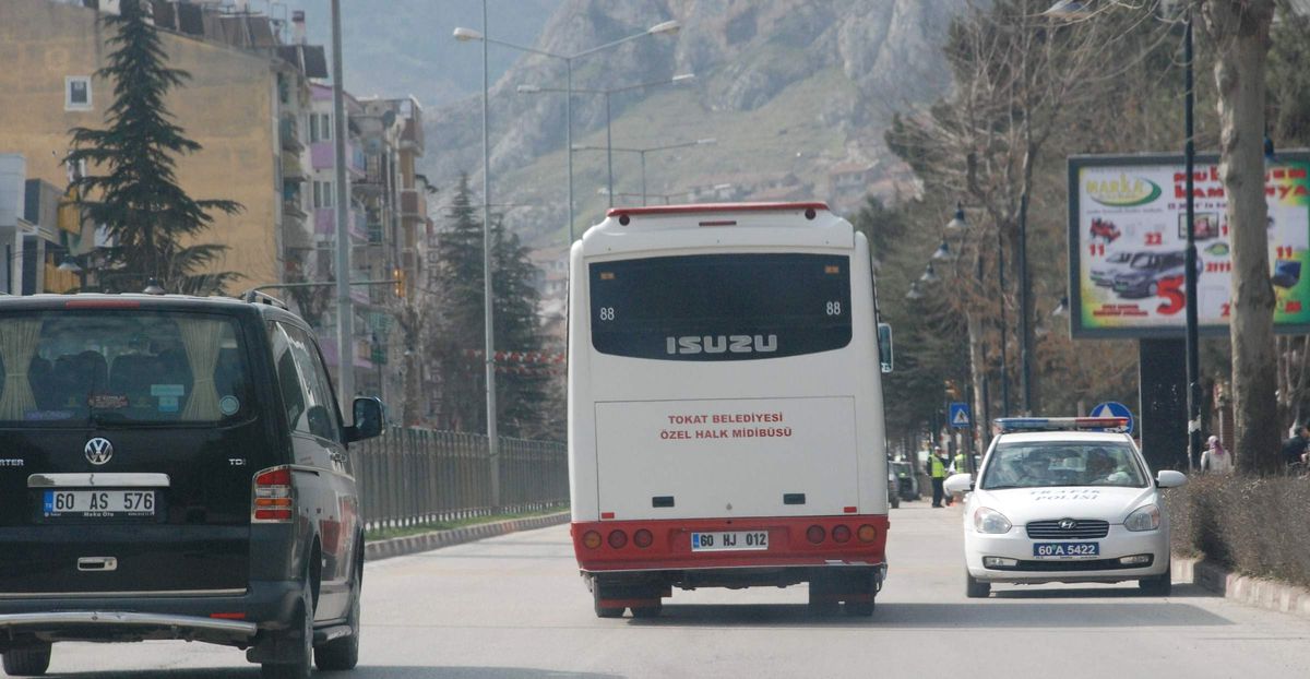 Tokat\'ta Sürate Radar Freni