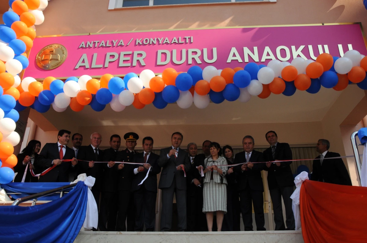 Antalya\'da Anaokulu ve Anasınıfları Açılışı