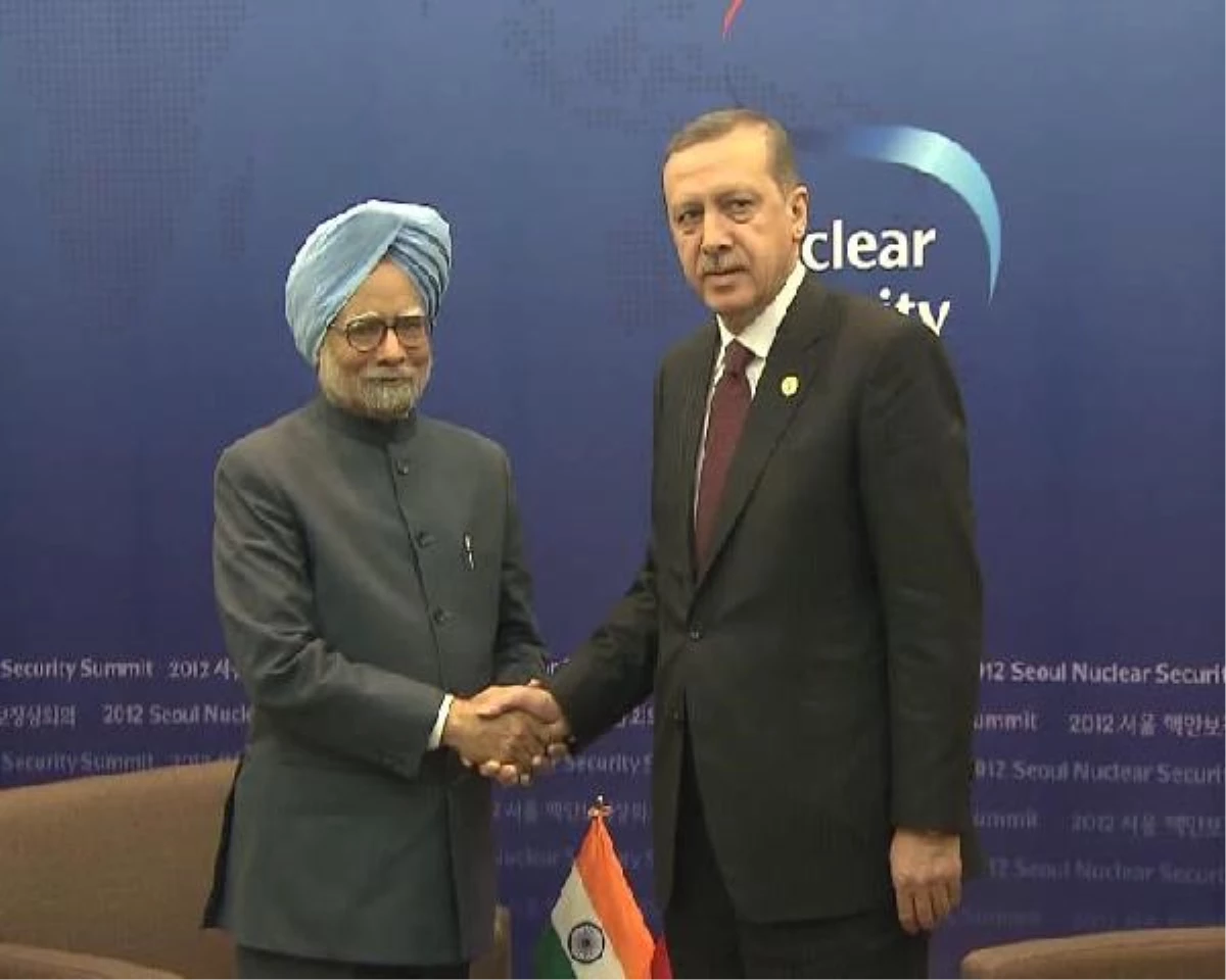 Başbakan Erdoğan, Hindistan ve Danimarka Başbakanları ile Görüştü