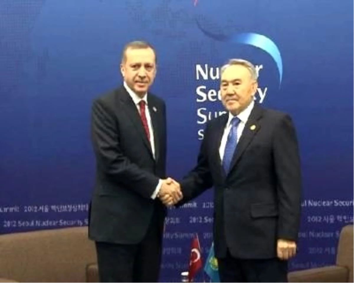 Başbakan Erdoğan, Kazakistan Cumhurbaşkanı Nazarbayev\'le Görüştü