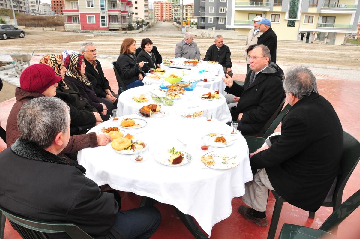 Başkan Burma, Mahalle Sakinleri ile Buluştu