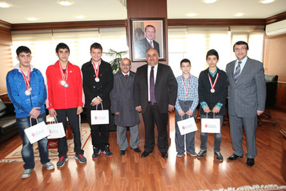 Başkan Hasan Can\'a Ziyaret