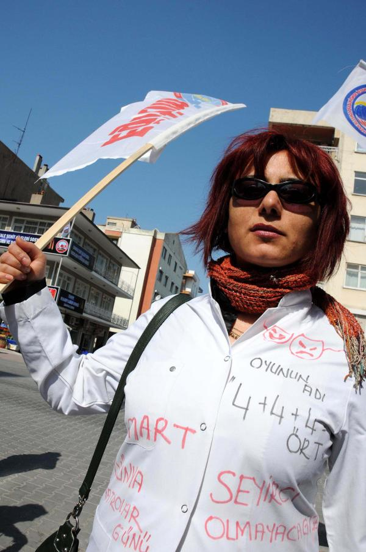 Eğitimde 4+4+4\'e Tabutlu Protesto