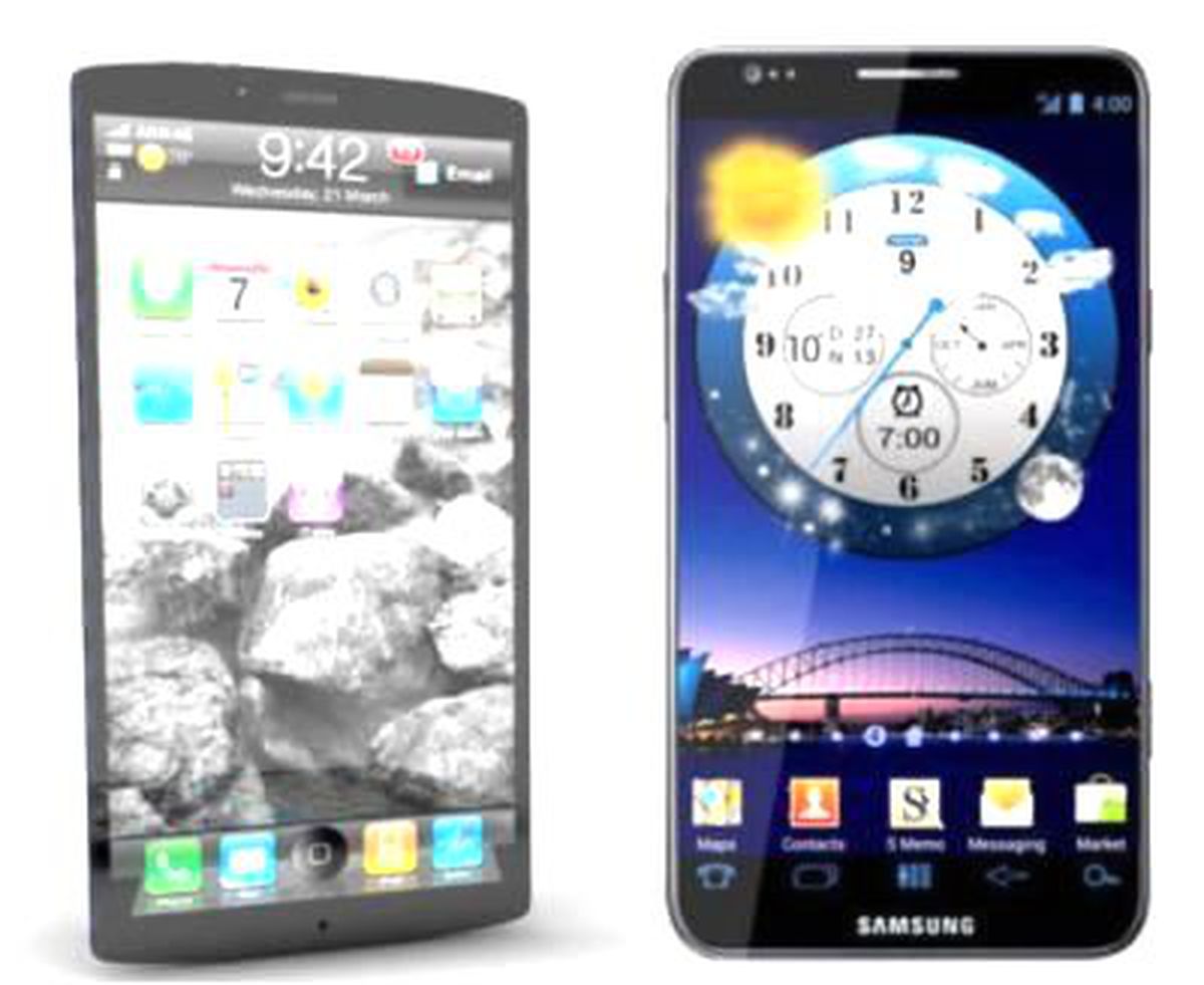 Galaxy S III, İphone 5\'e Karşı...