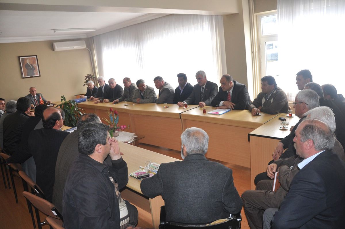 Kaymakam Çay, Köy Yatırımlarını Değerlendirdi