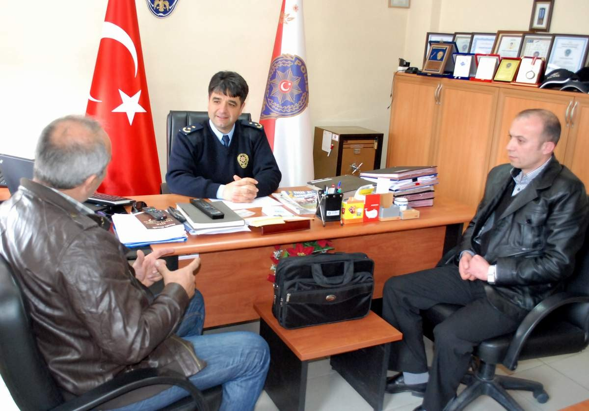 Köy Derneğinden Emniyete Ziyaret
