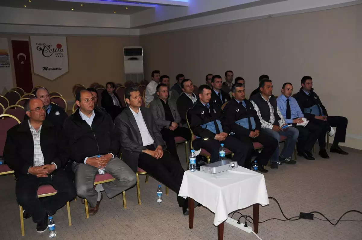 Marmaris Zabıtasına Hizmetiçi Eğitim Semineri
