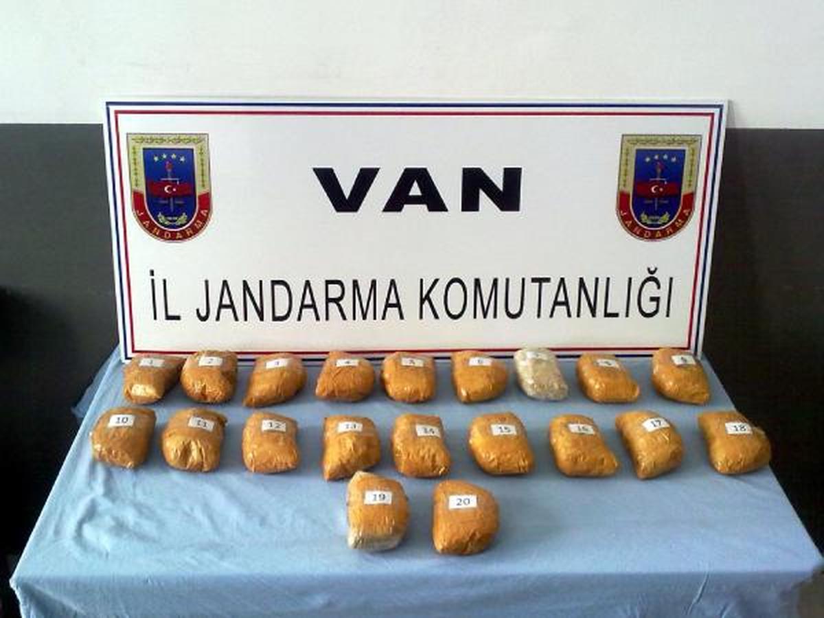 Van\'da 11 Kilo Eroin Ele Geçti, 1 Gözaltı