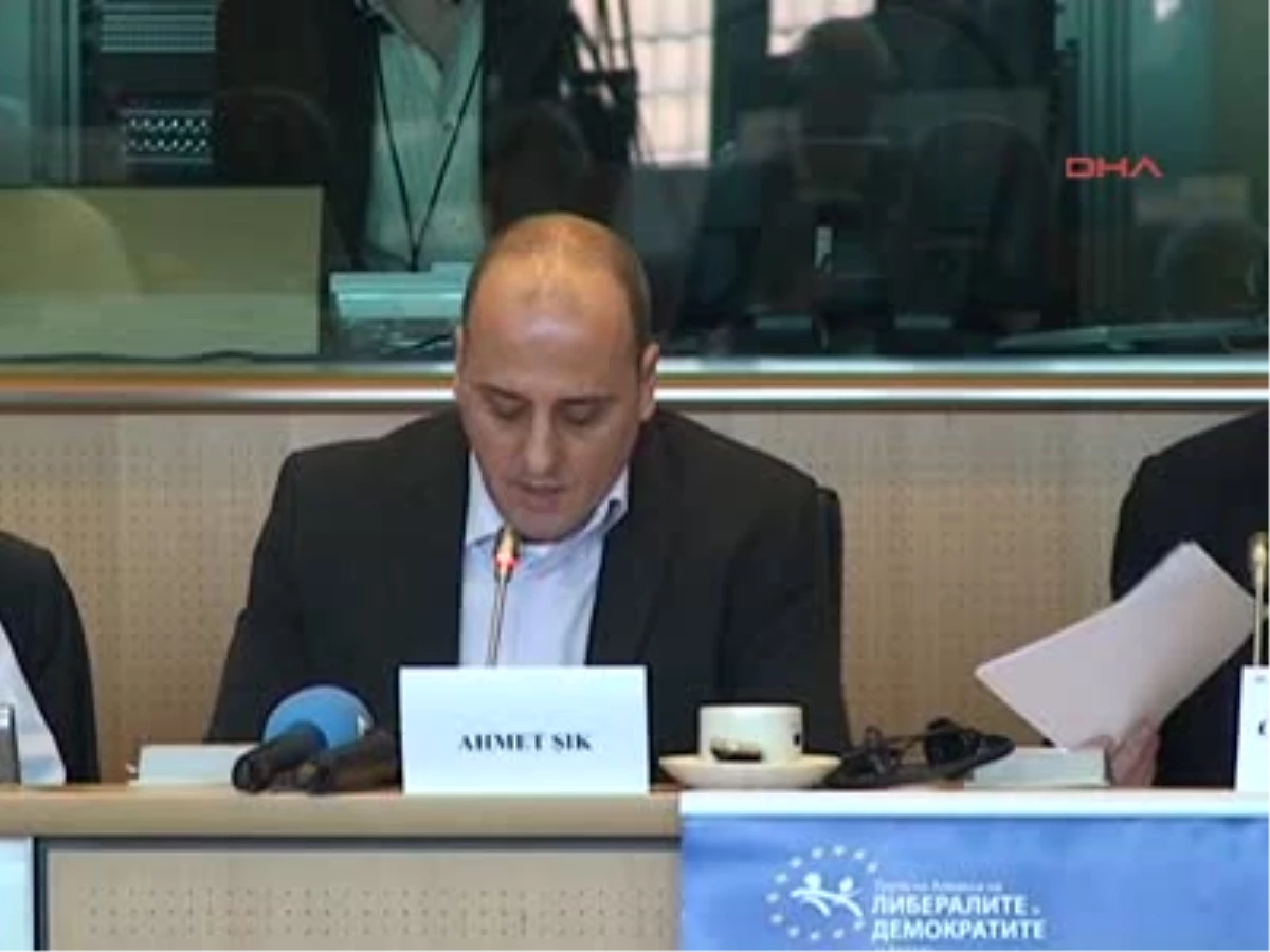 Ahmet Şık, Avrupa Parlamentosu\'nda Konuştu