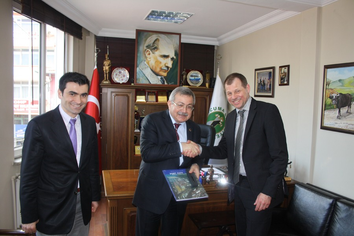 Almanya Liman Koordinatörü Çaycuma\'da