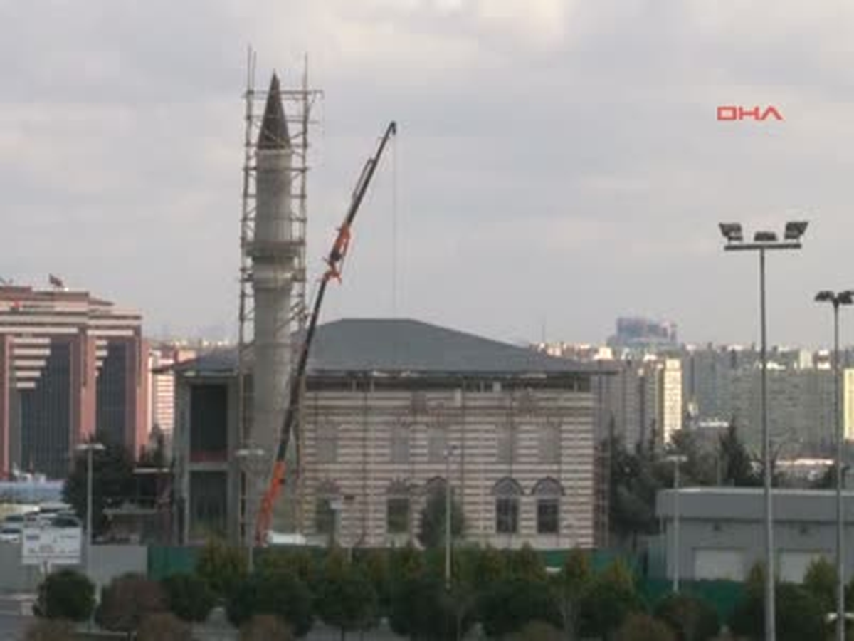 Atatürk Havalimanı Camii Tamamlanıyor