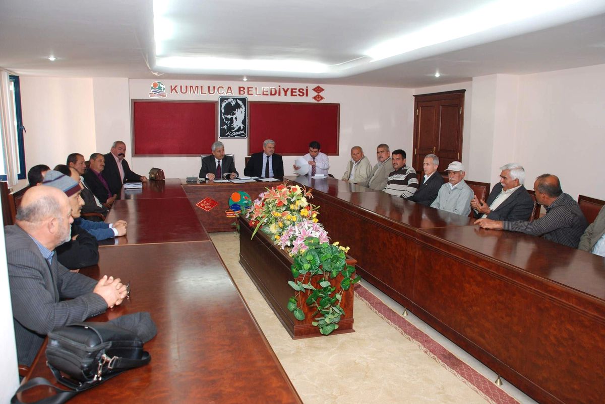 Başkan Çetinkaya Muhtarlarla Bir Araya Geldi