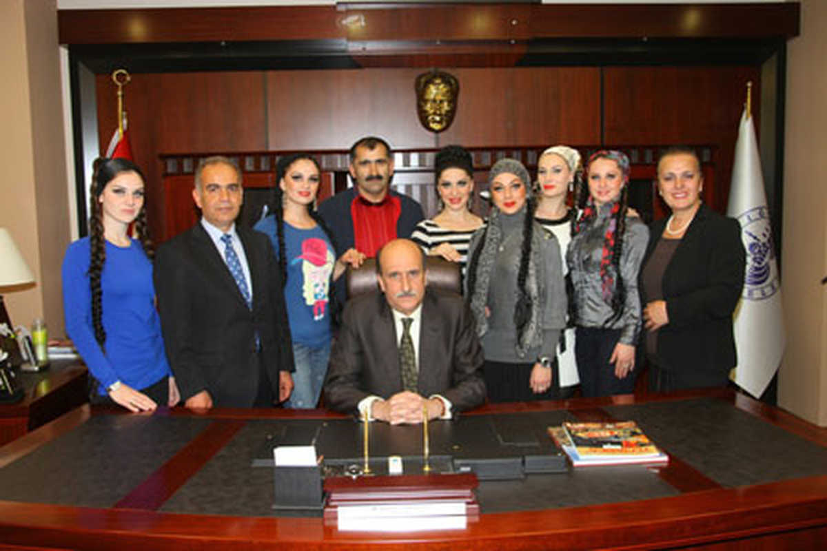Başkan Selmanoğlu\'na Ziyaret