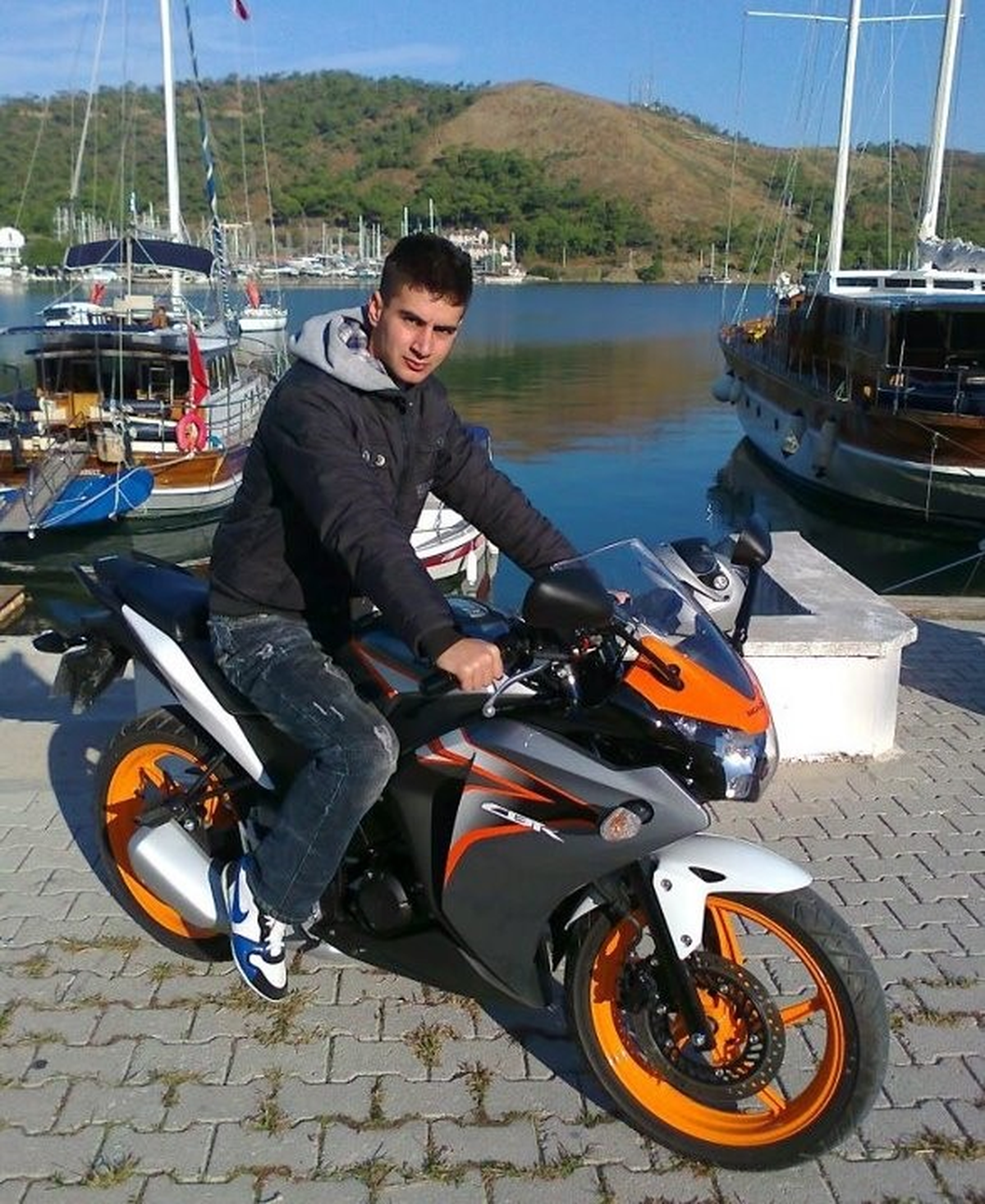 Çok Sevdiği Motosikleti Sonu Oldu
