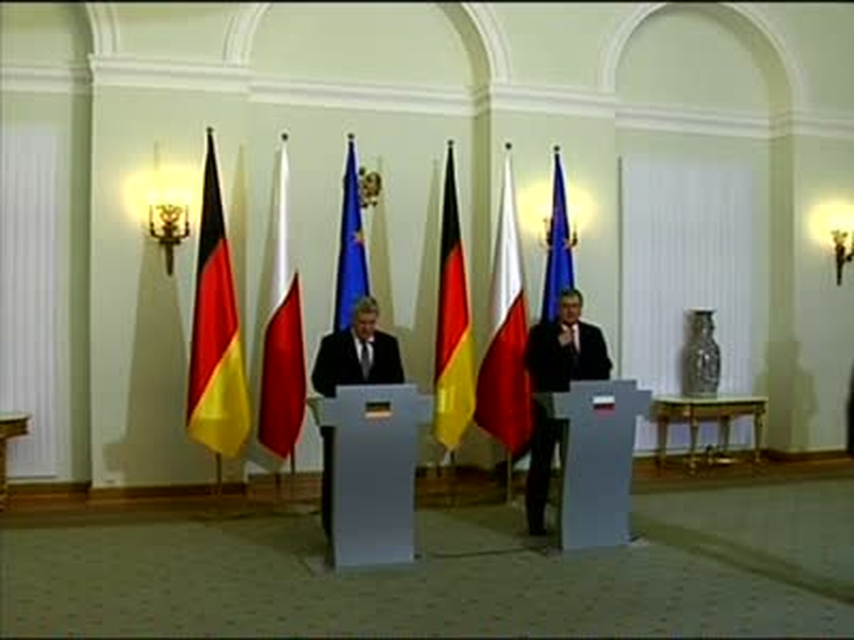 Gauck da İlk Ziyaretini Polonya'ya Yaptı