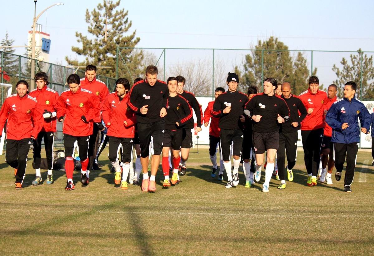 Eskişehirspor Kayserispor Maçının Hazırlıklarına Devam Ediyor