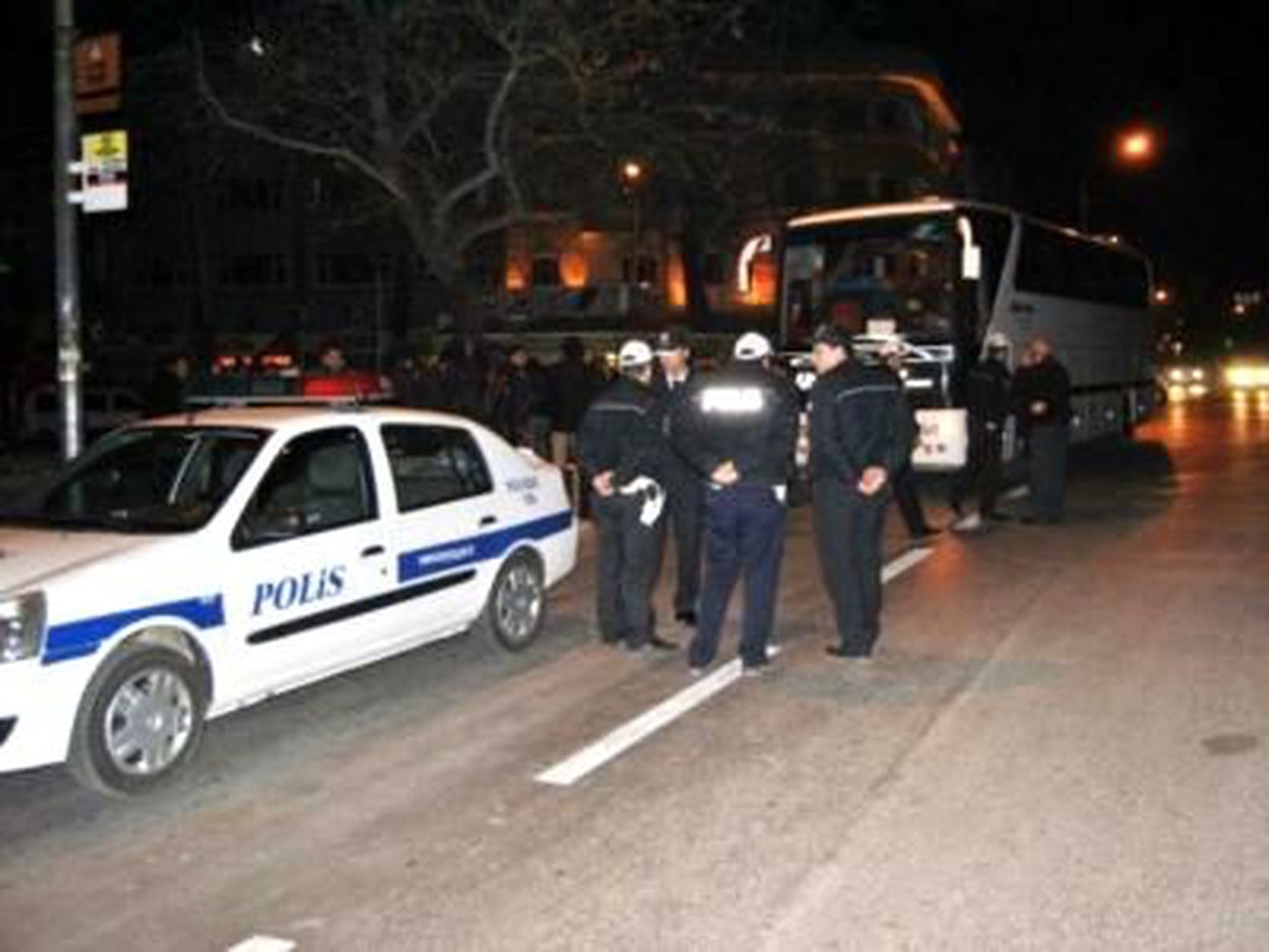Eyleme Giden Gruba Polis Müdahale Etti