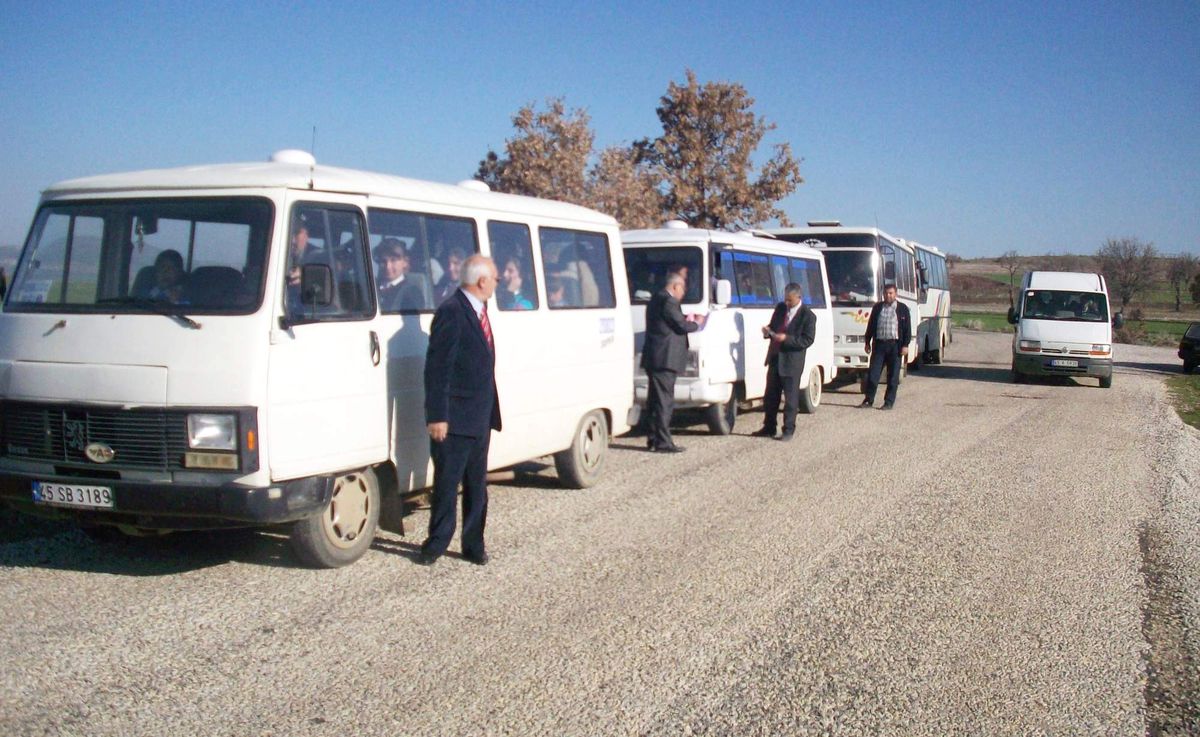 Kula\'da Servis Araçları Denetlendi